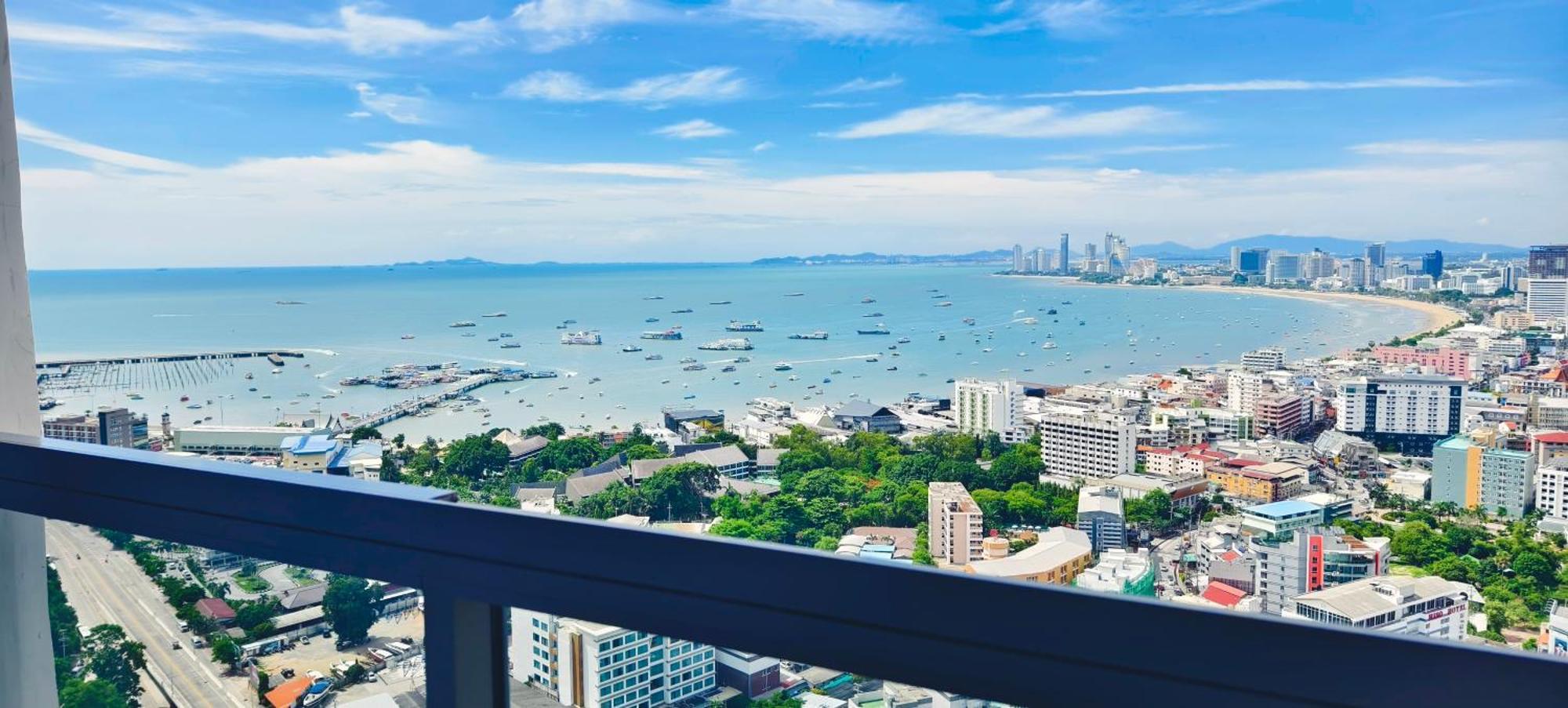 South Pattaya Condo Delux Sea View Near Walking Street Exterior foto