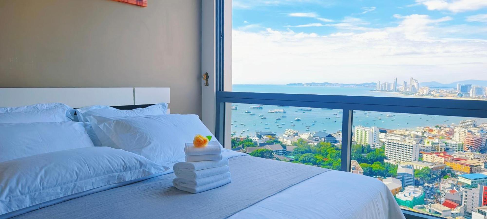 South Pattaya Condo Delux Sea View Near Walking Street Exterior foto